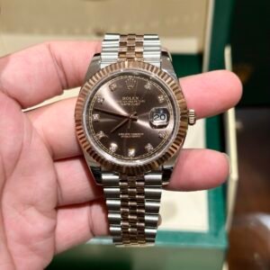 Rolex Watch DateJust Chocolate Dial 41mm