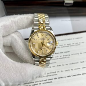 Rolex Date Just Watch Yellow Dial 36/41mm
