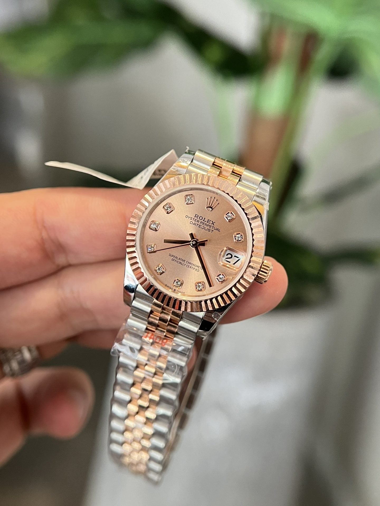 Rolex Watch Date Just Gold Wrapped Womens 31mm - Image 4