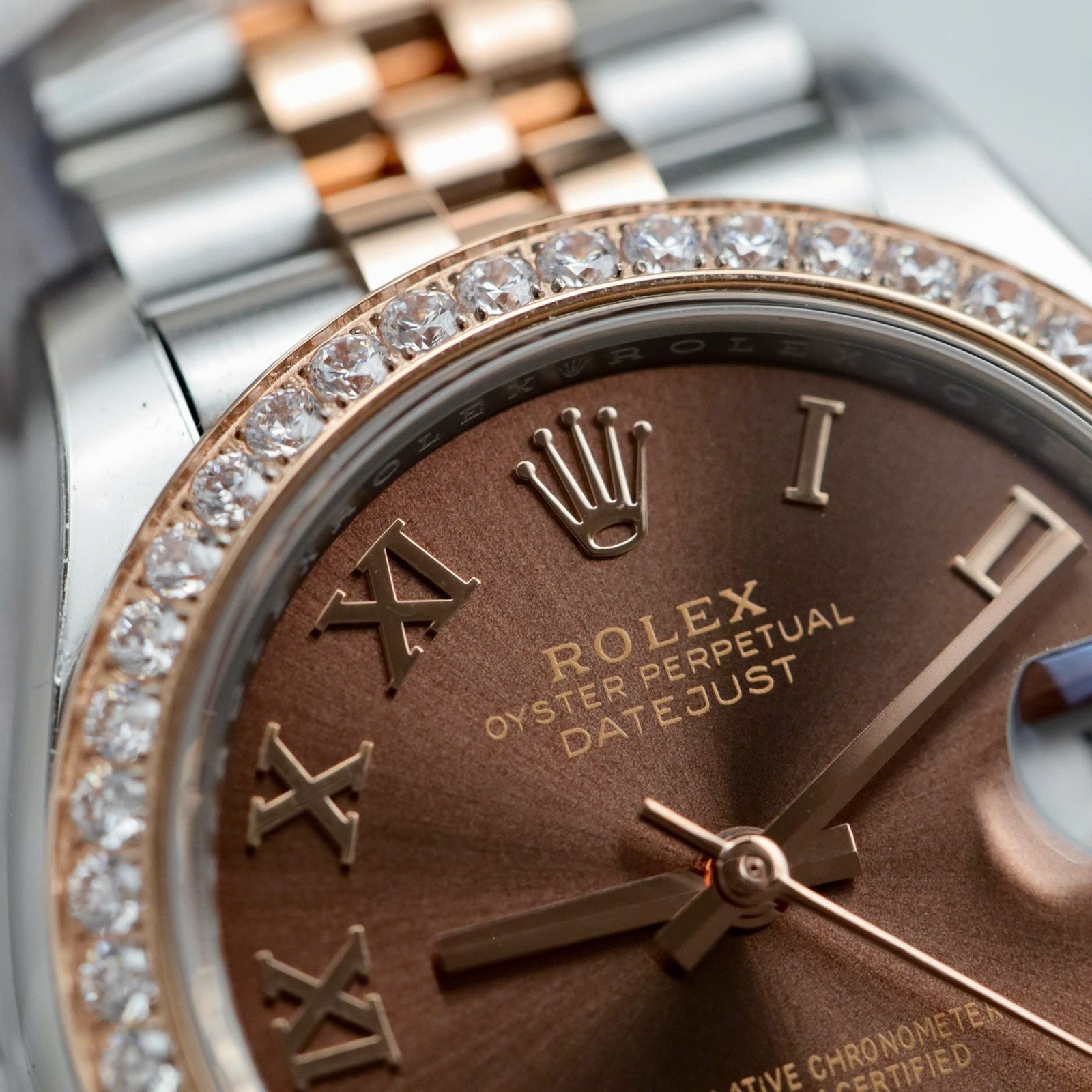 Rolex DateJust Watch Chocolate Dial 31mm - Image 6