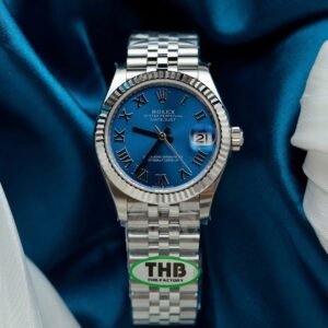 Rolex DateJust Watch Women Blue Dial Jubilee Strap 31mm