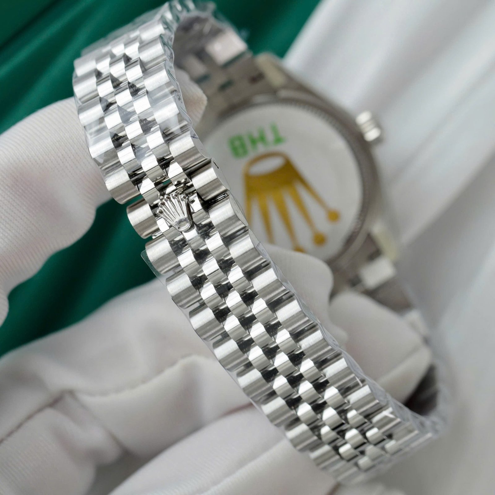 Rolex DateJust Watch Sillver Dial Jubilee Strap 31mm - Image 8
