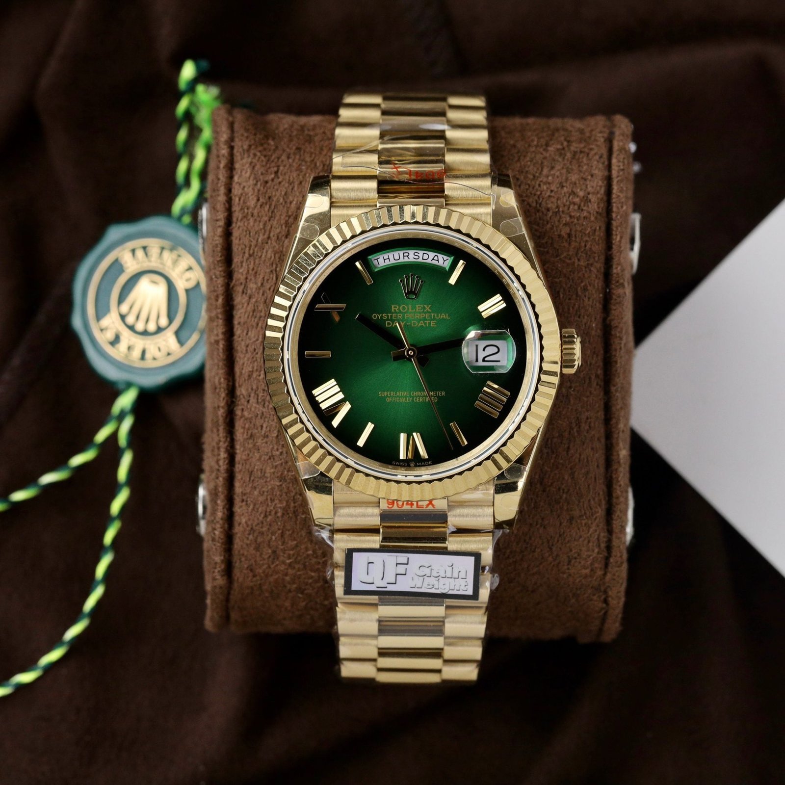 Rolex Watch Day-Date 228238-0069 Green Ombre 40mm