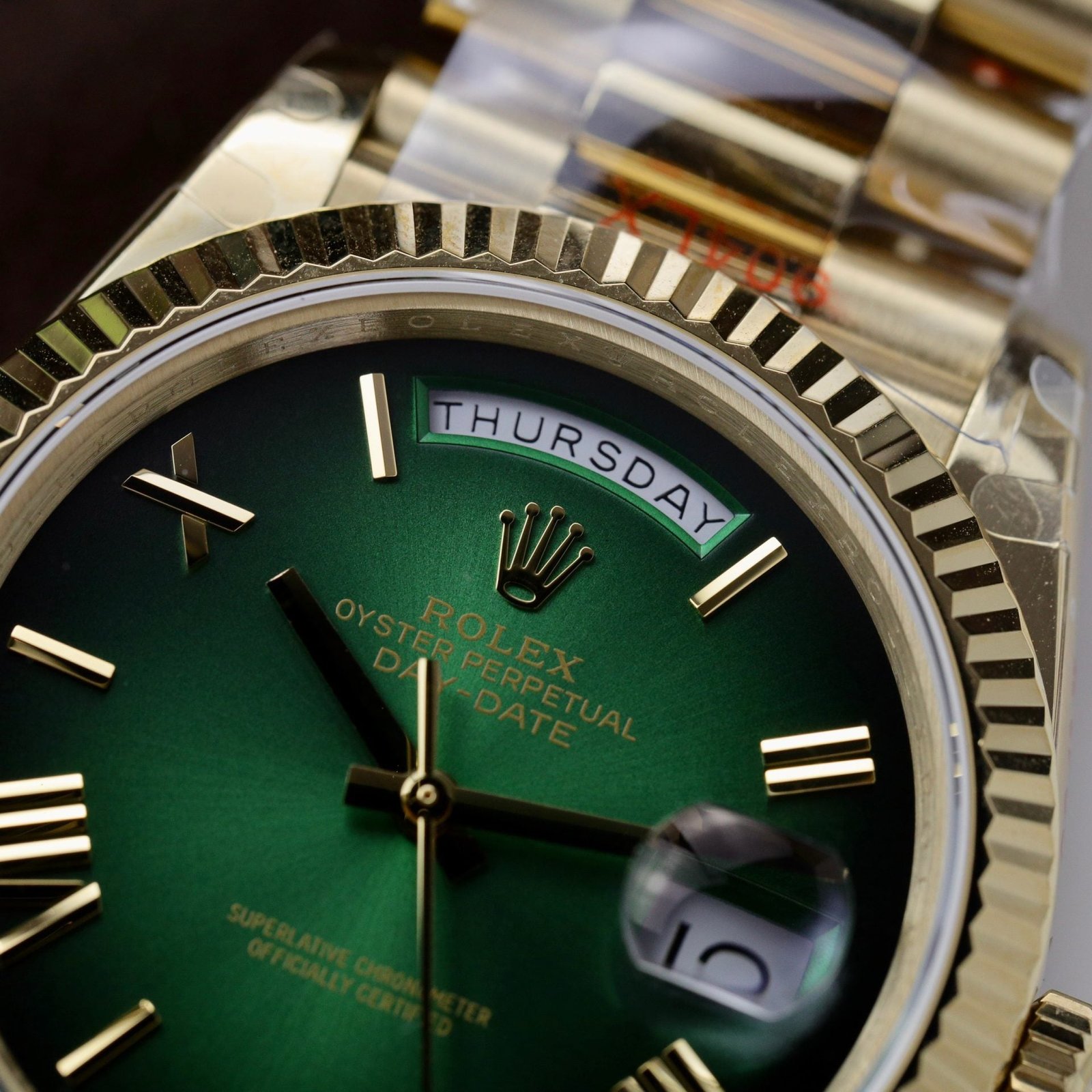 Rolex Watch Day-Date 228238-0069 Green Ombre 40mm - Image 4