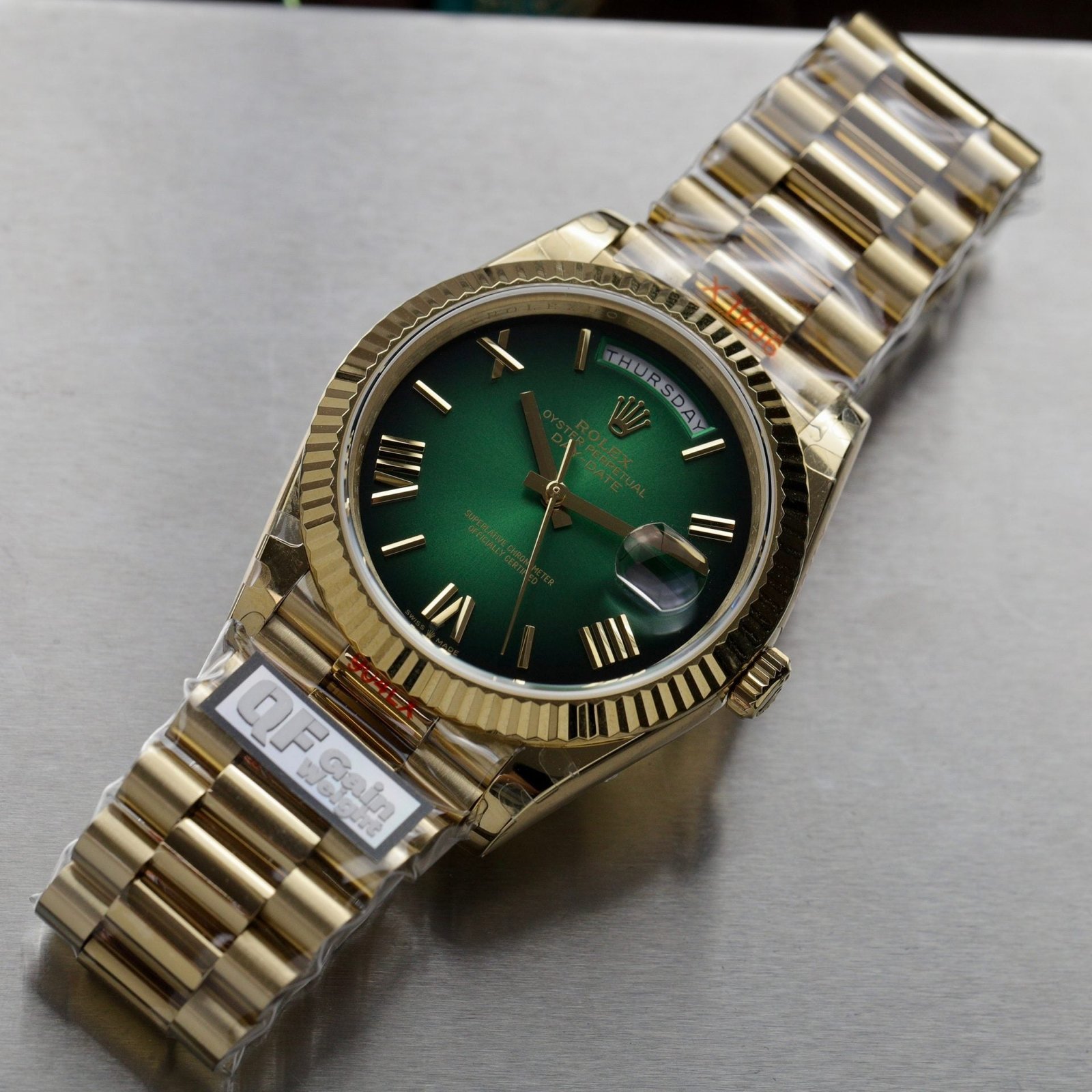 Rolex Watch Day-Date 228238-0069 Green Ombre 40mm - Image 2