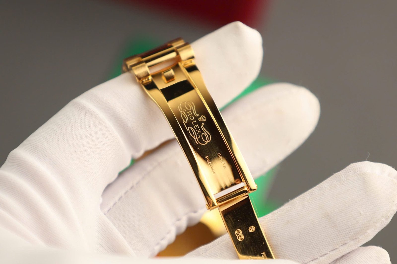 Rolex Day-Date Watch Dial Mother Of Pearl Gold Wrapped 36mm - Image 13