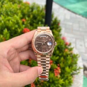 Rolex Day-Date Watch Chocolate Dial 40mm