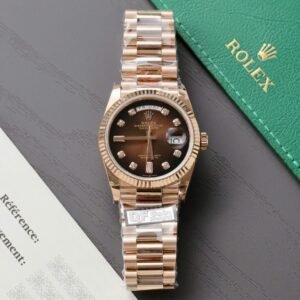 Rolex Day-Date Dial Chocolate Watch 36mm