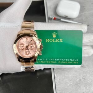 Rolex Watch Daytona 116505 Pink Dial 40mm