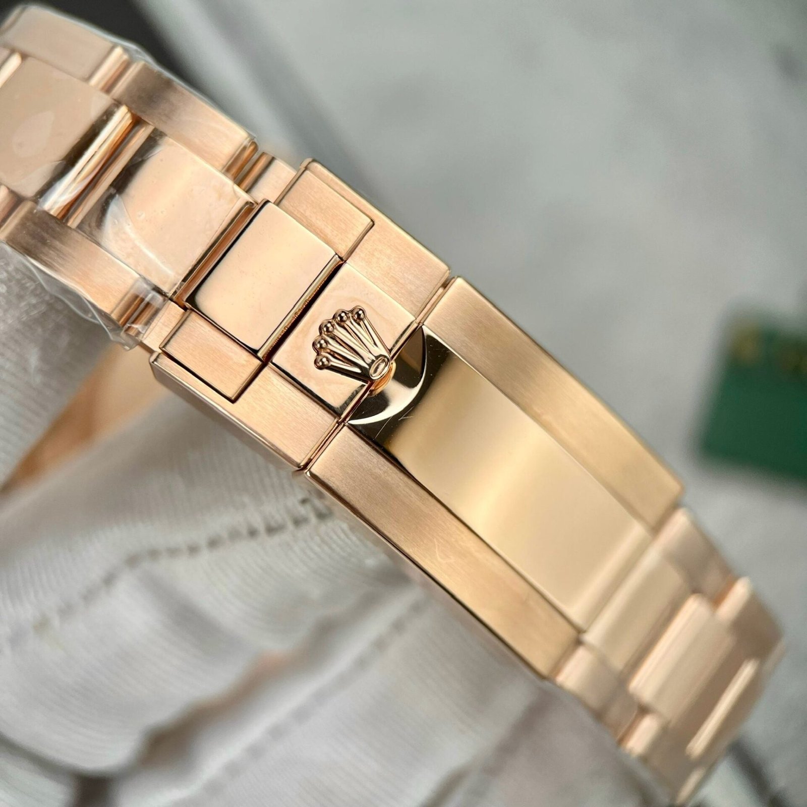 Rolex Daytona Rainbow 116595RBOW Watch Gold Wrapped Moissanite Diamond 40mm - Image 8