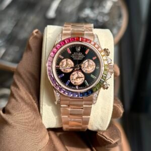 Rolex  Watch Daytona Rainbow Black Dial 40mm