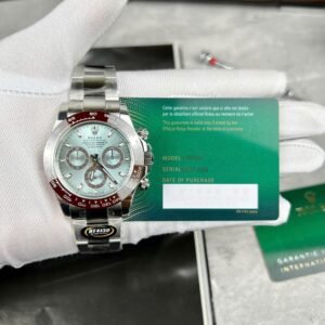 Rolex Daytona 11 Watch Ice Blue Dial 40mm