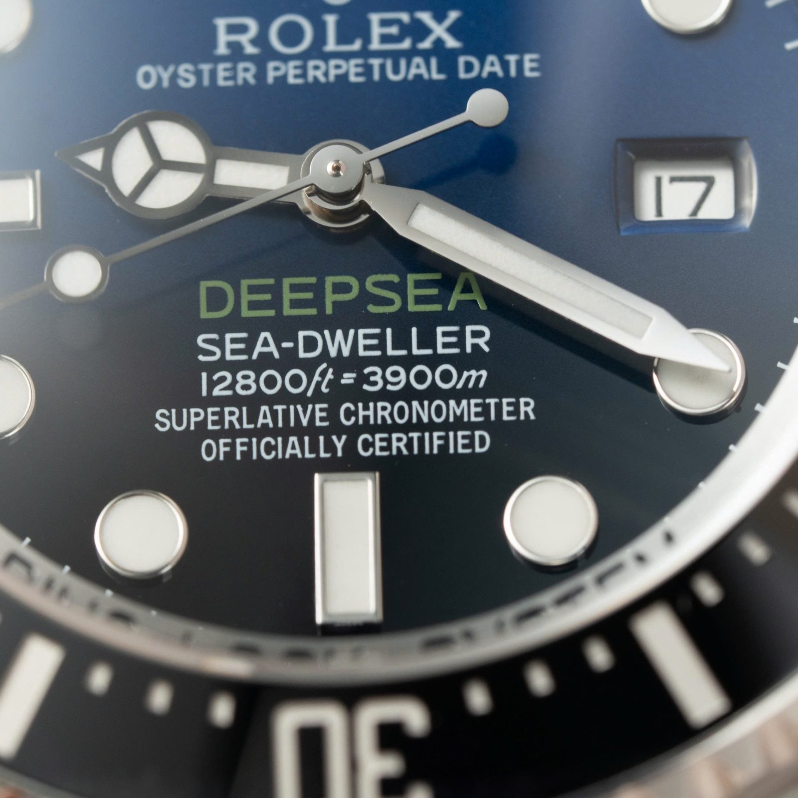 Rolex DeepSea 126660 Watch Dial D-Blue 44mm - Image 3