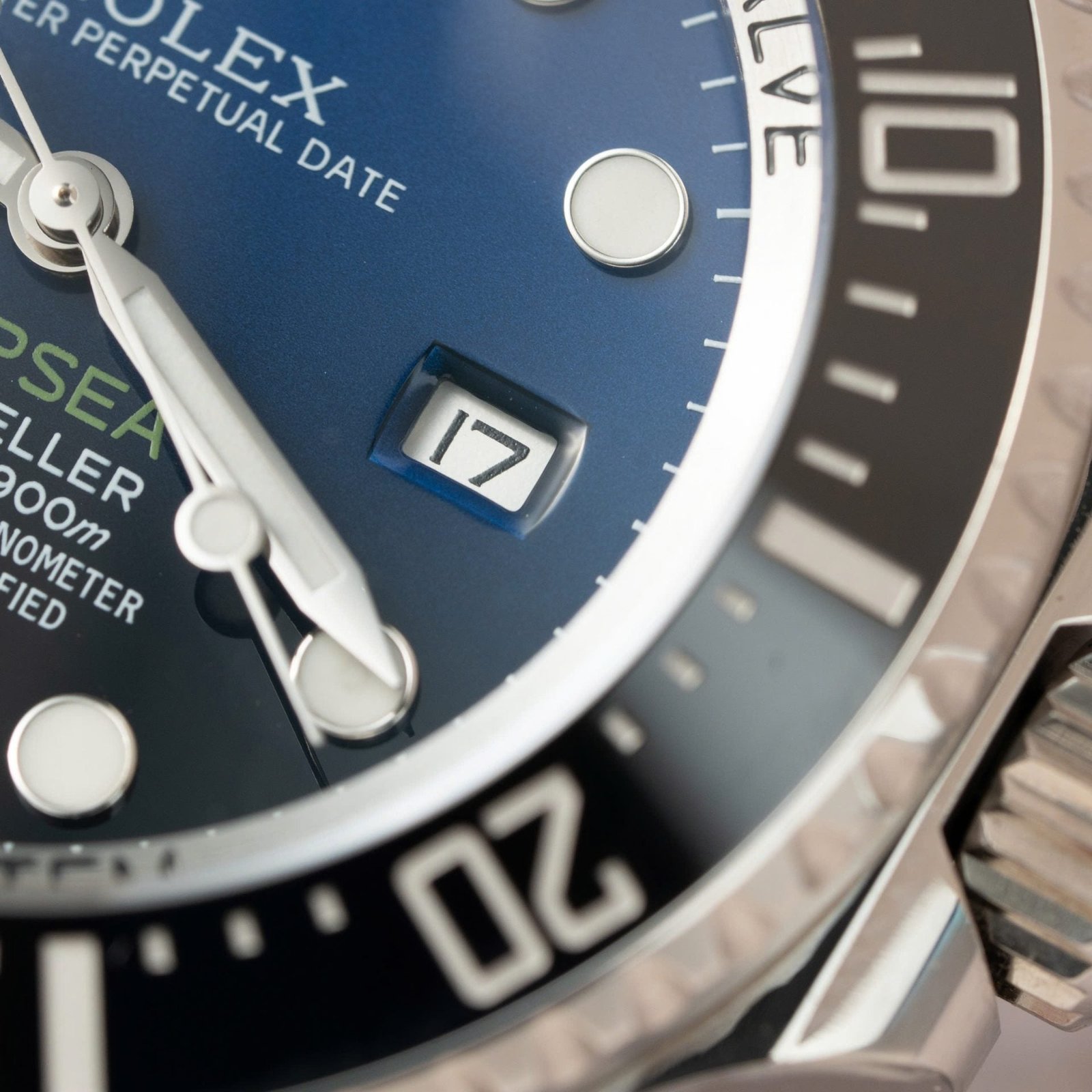 Rolex DeepSea 126660 Watch Dial D-Blue 44mm - Image 5