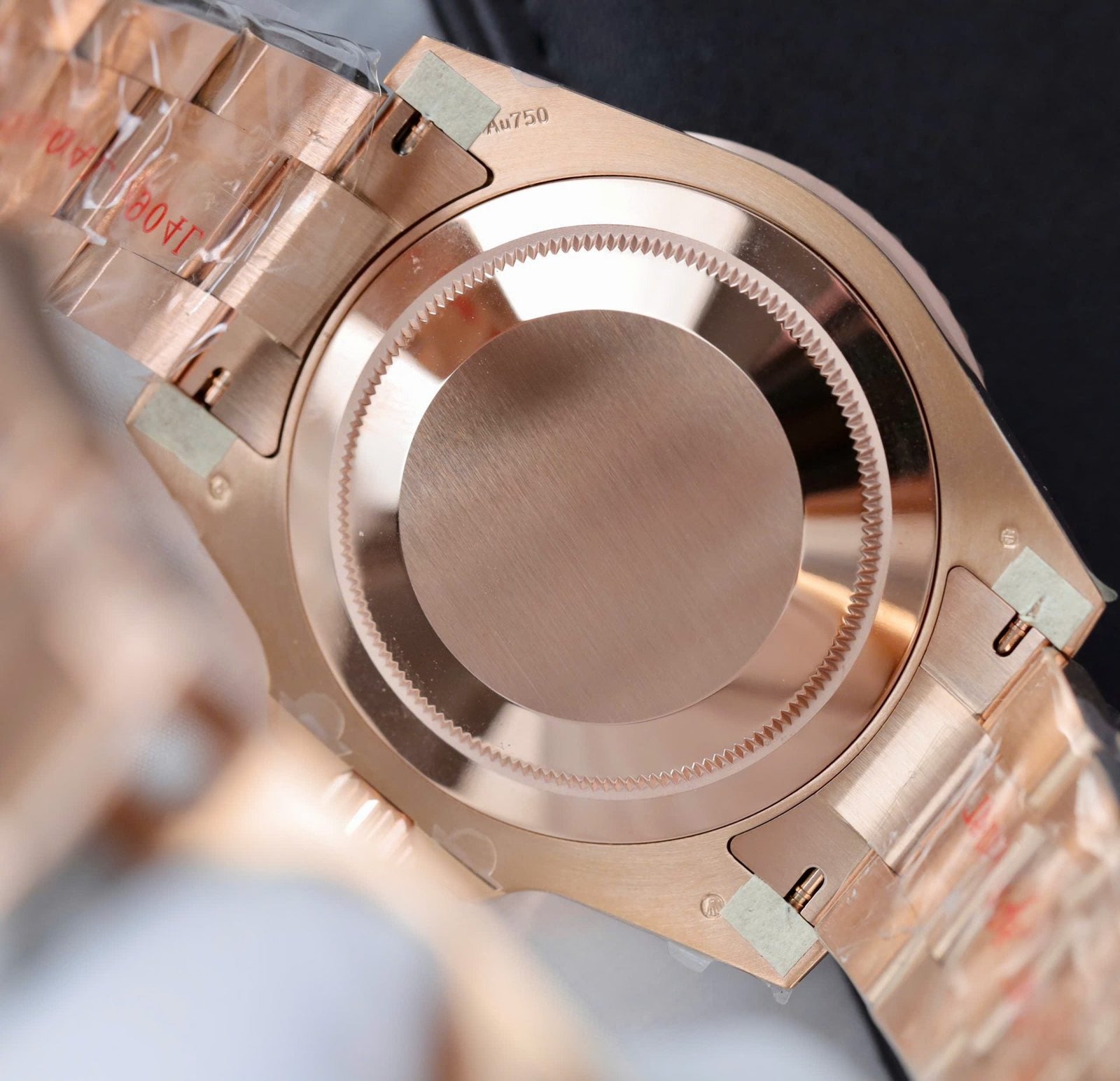 Rolex 126715CHNR Watch Rose Gold Tiger Eye Stone Dial 40mm - Image 9