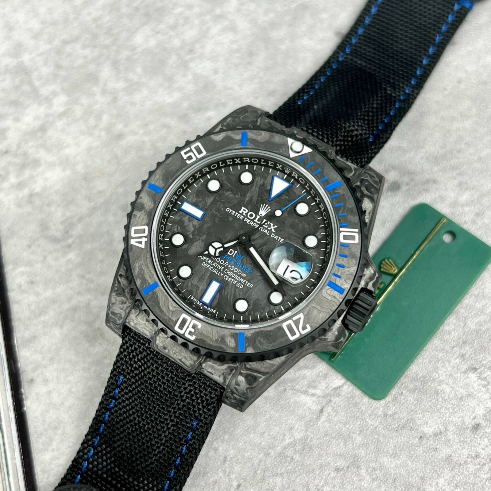 Rolex Diw Watch Carbon Ultra Light 40mm - Image 2