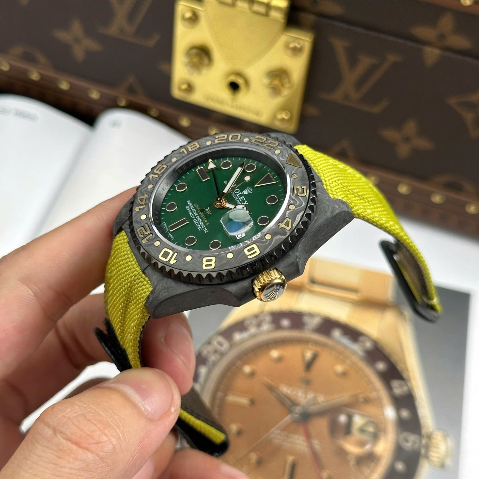 Rolex Diw Watch Green Dial DIW 40mm - Image 9