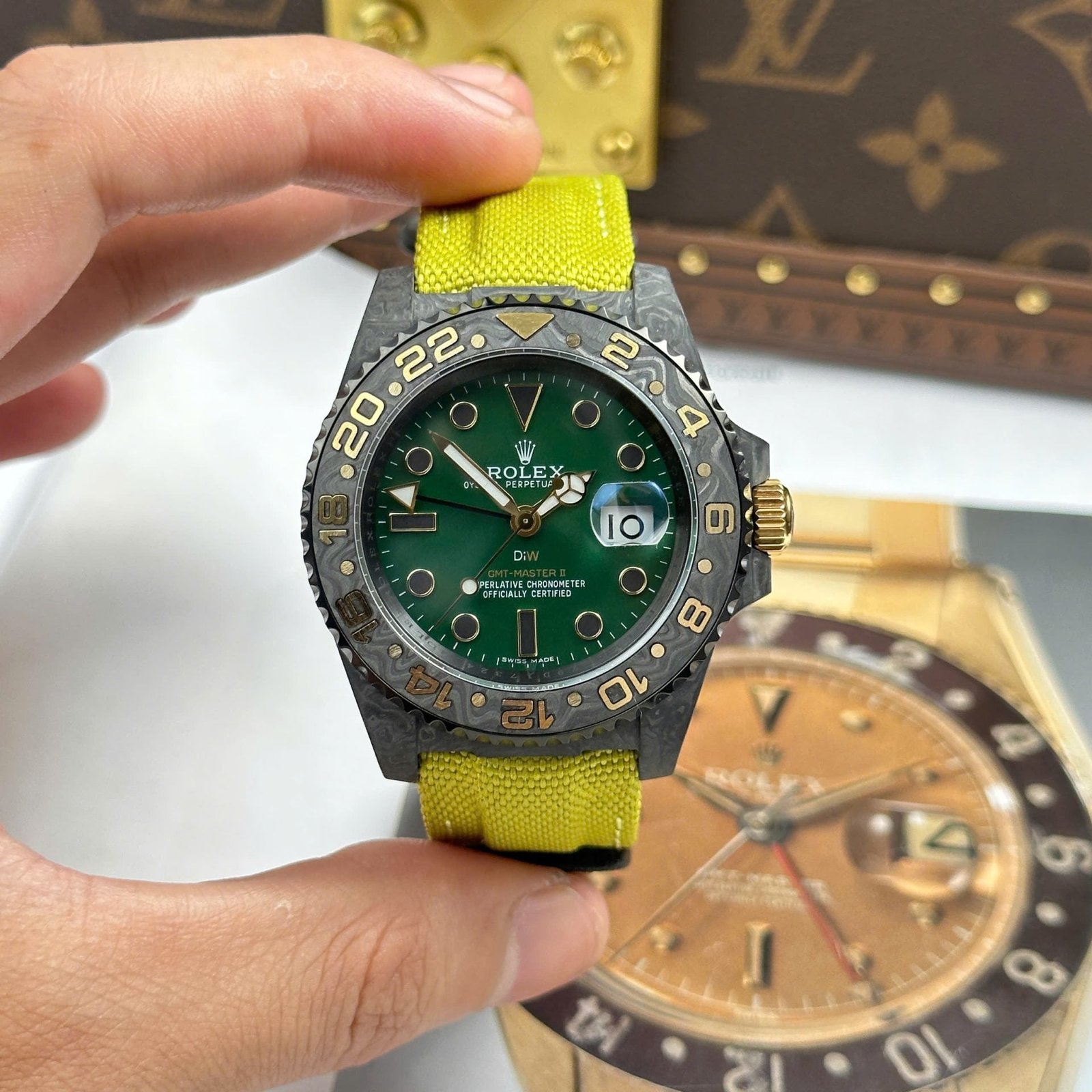 Rolex Diw Watch Green Dial DIW 40mm - Image 2