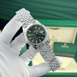 Rolex Watch DateJust 126334 Green Motif Dial 41mm