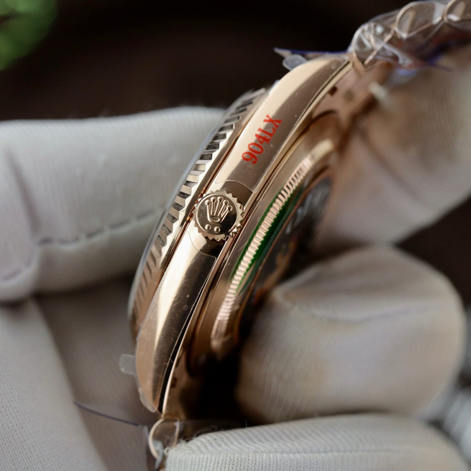 Rolex Watch Day-Date Dial Gray Ombre 40mm - Image 8