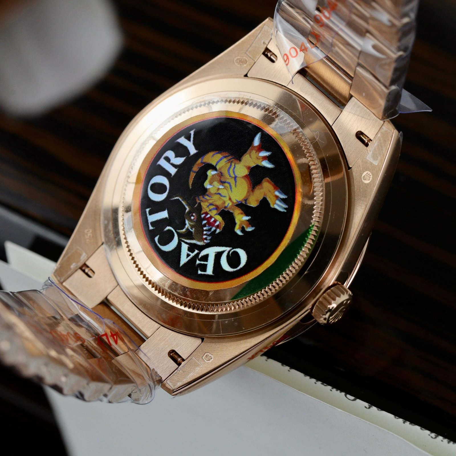 Rolex Watch Day-Date Dial Gray Ombre 40mm - Image 9