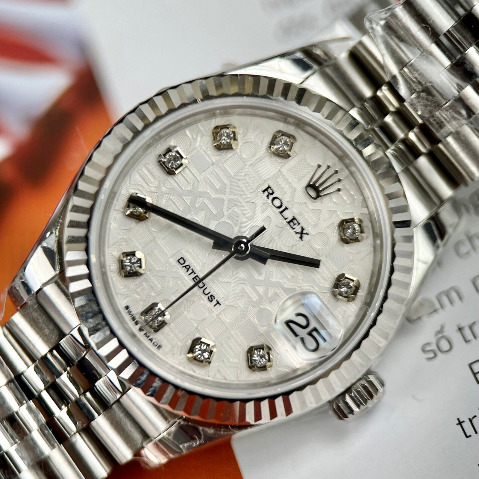 Rolex Watch Date Just Jubilee Strap 31mm - Image 5