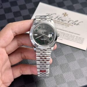 Rolex Watch Date Just 126334 Dial Wimbledon 41mm