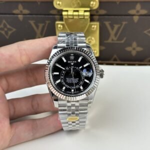 Rolex Watch Sky Dweller 326934 Dial Black Strap Jubilee 42mm