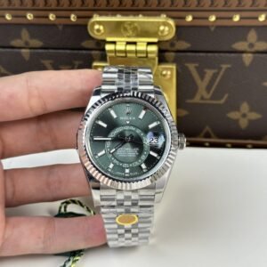 Rolex Watch Sky Dweller 336934 Strap Jubilee Dial Green 42mm
