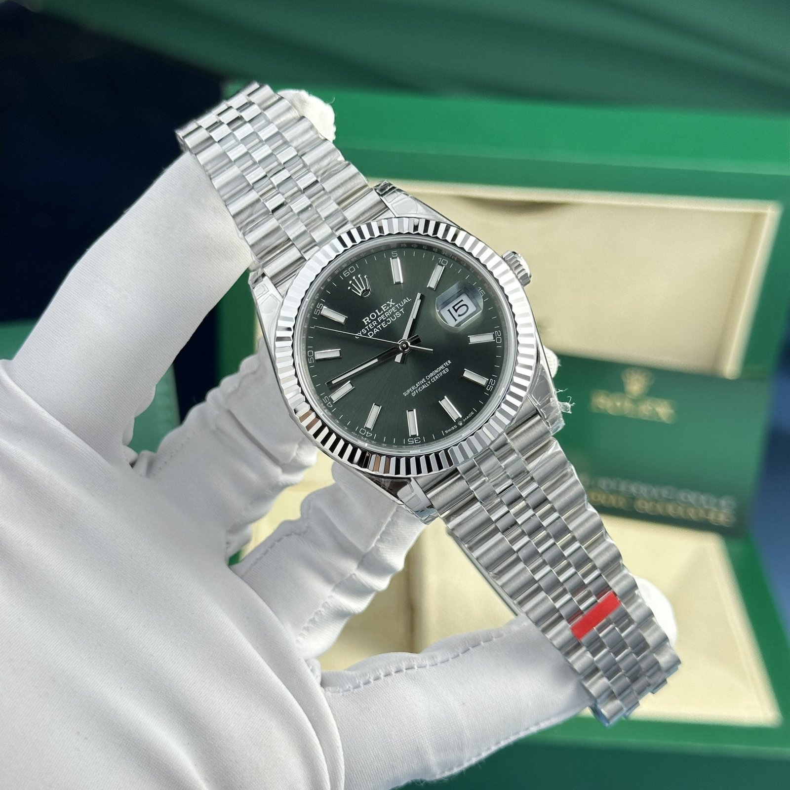 Rolex Watch DateJust 126334 Green Dial 41mm