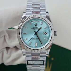 Rolex Watch Day-Date Ice Blue Dial 40mm