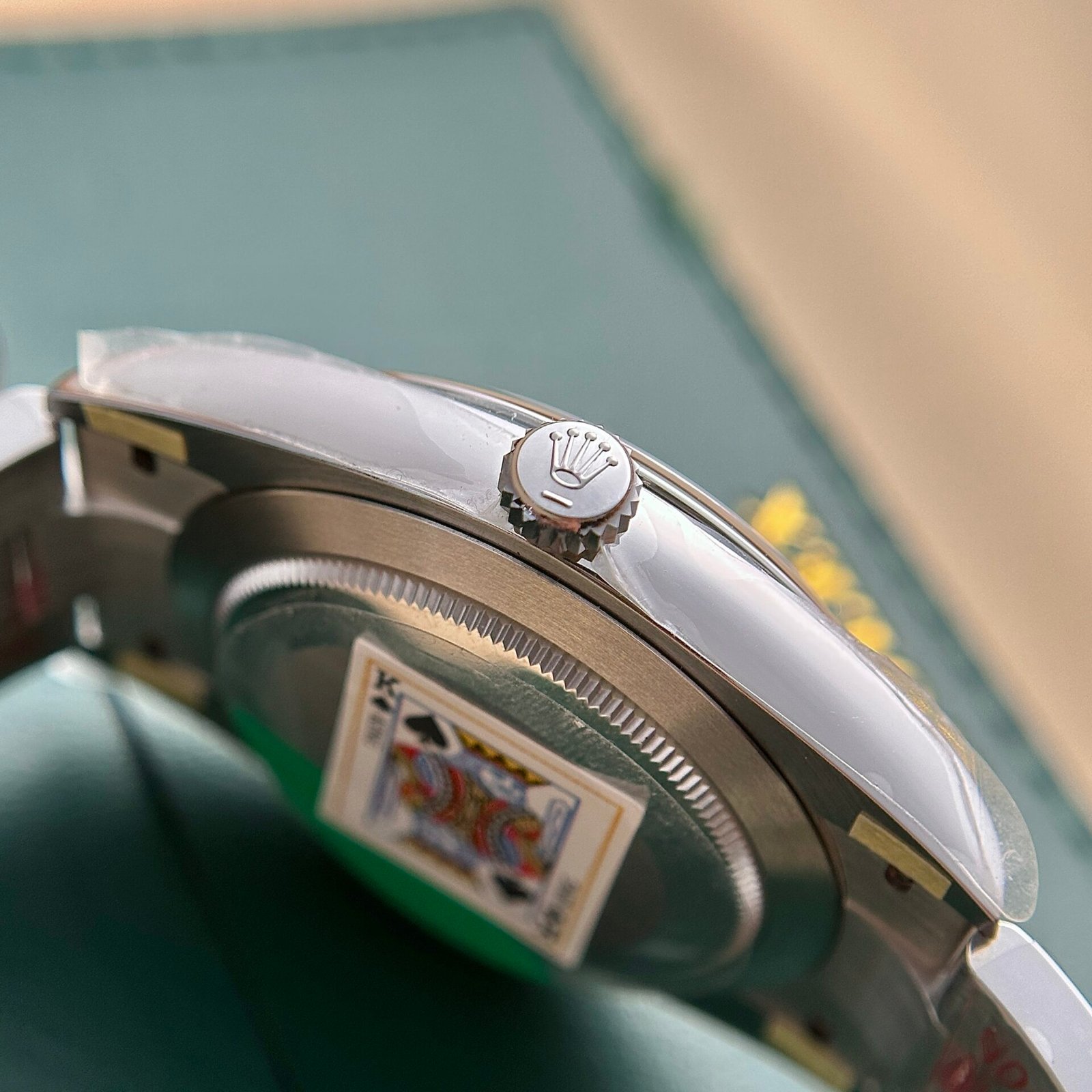 Rolex Oyster Perpetual 124300 Yellow Dial Watch 41mm - Image 4