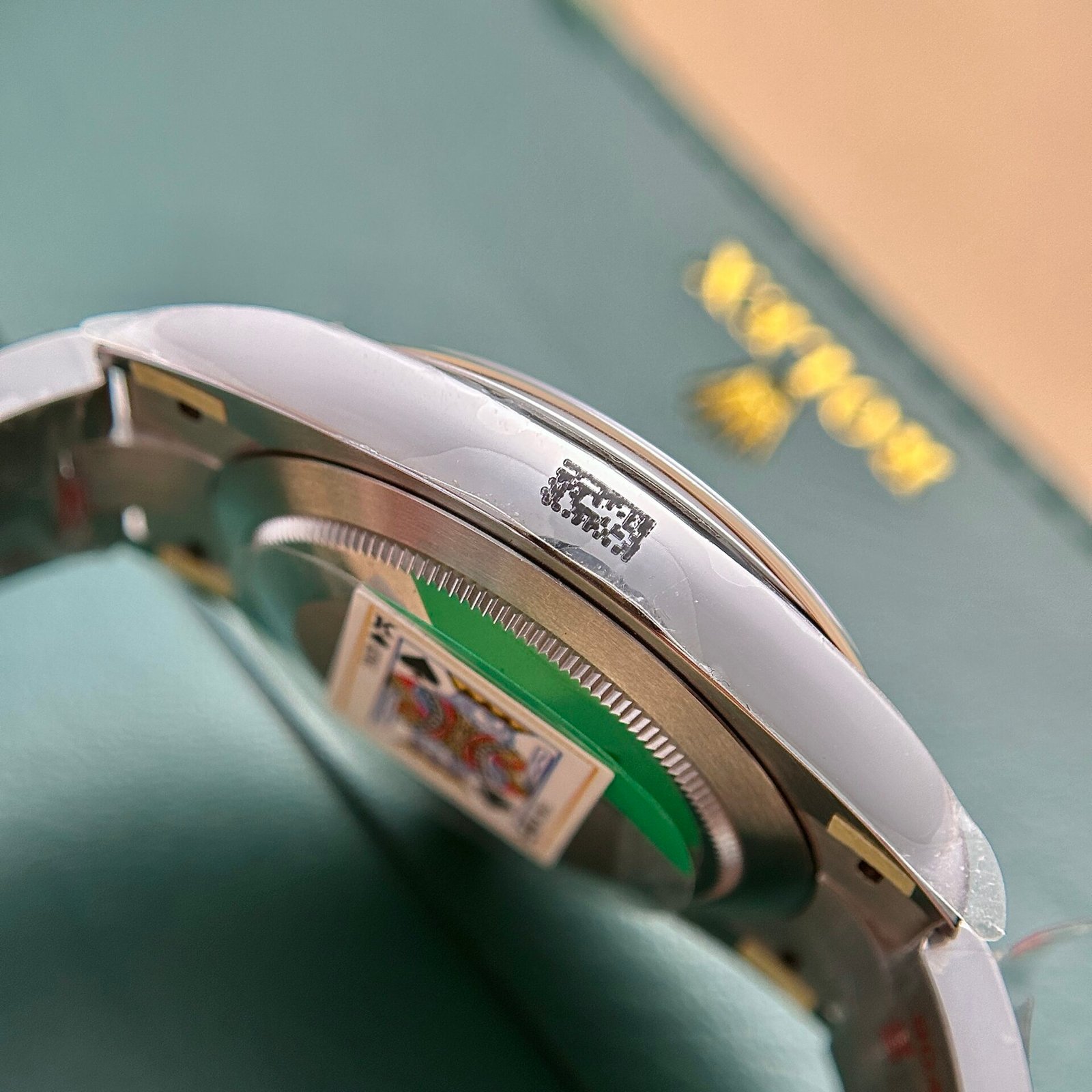 Rolex Oyster Perpetual 124300 Green Dial Watch 41mm - Image 5