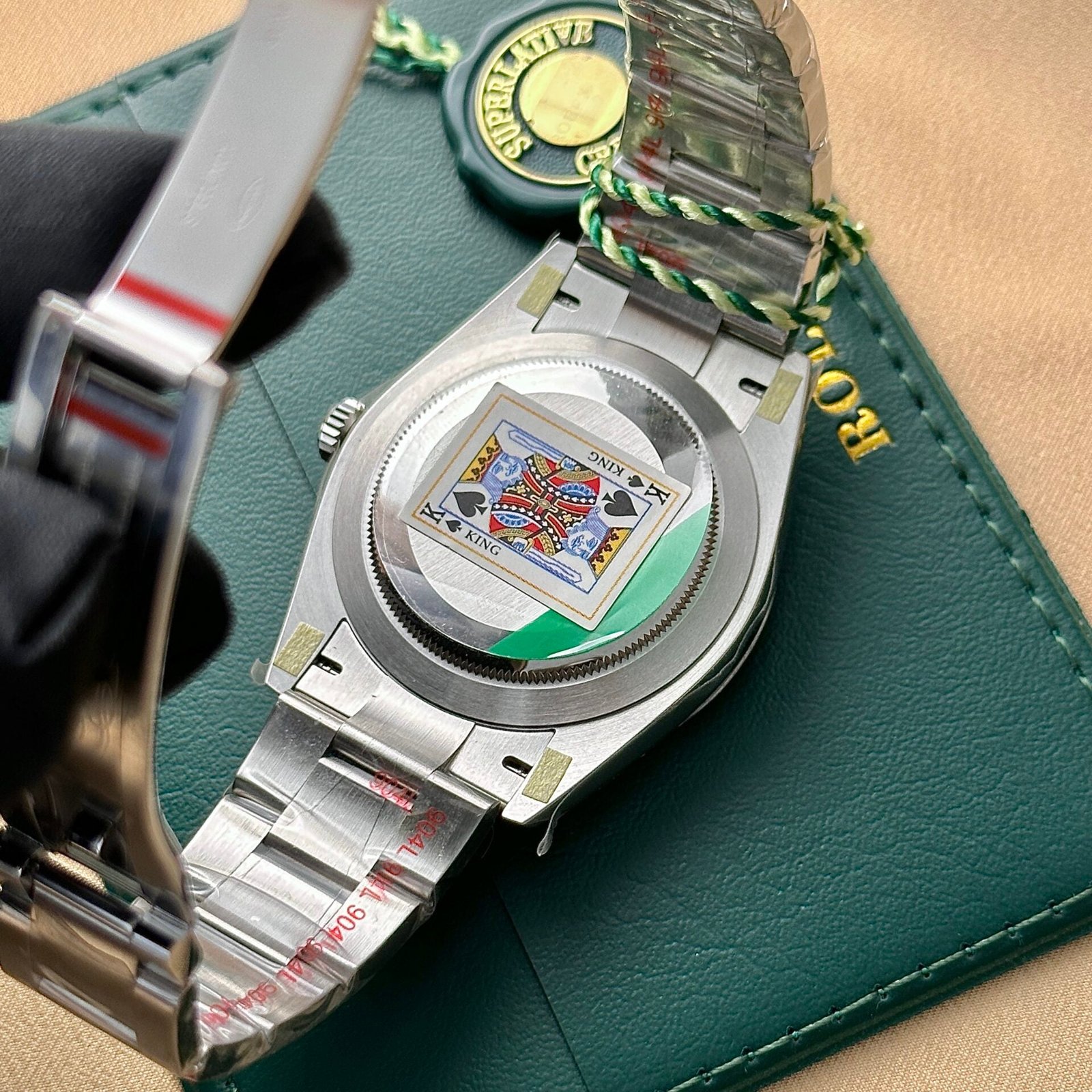 Rolex Oyster Perpetual 124300 Green Dial Watch 41mm - Image 6