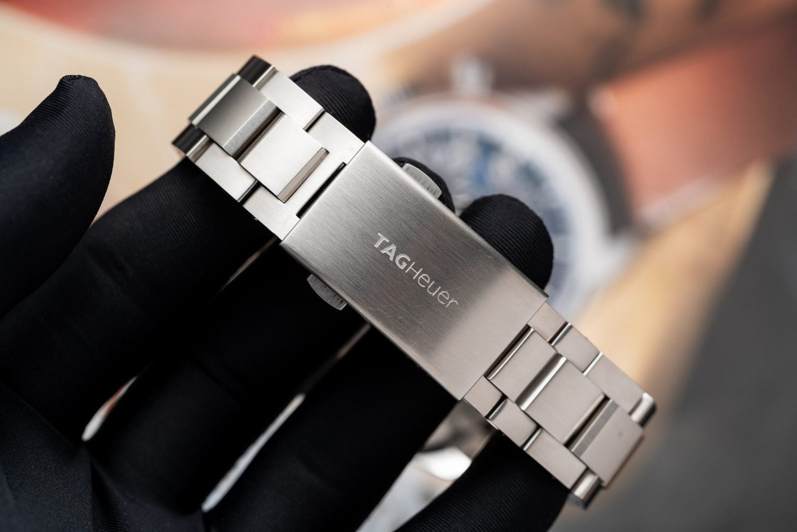 Tag Heuer Watch Aquarace Black Dial Motif Raye 43mm - Image 7