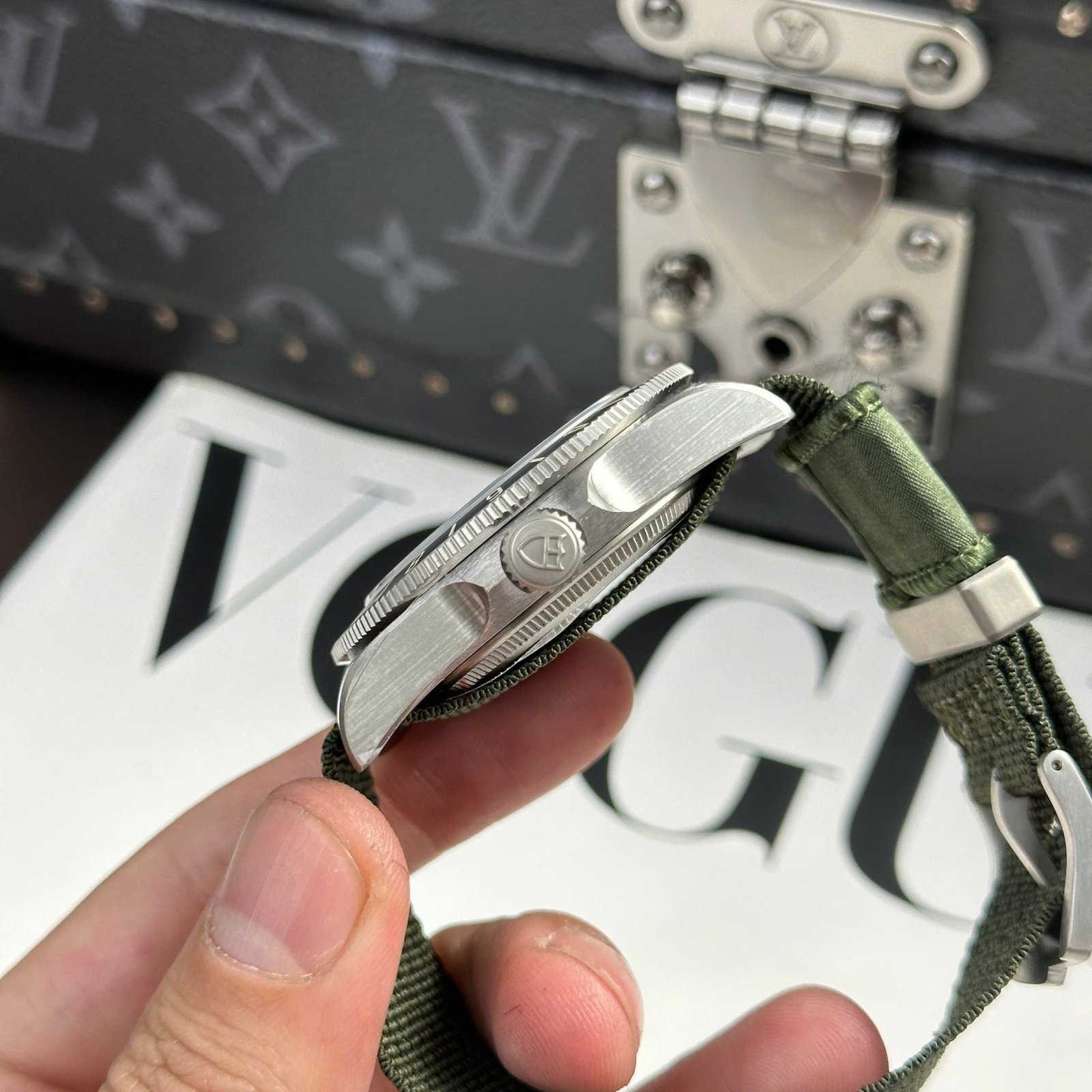 Tudor Pelagos FXD GMT Watch Dial Black Automatic Movement 42mm - Image 8