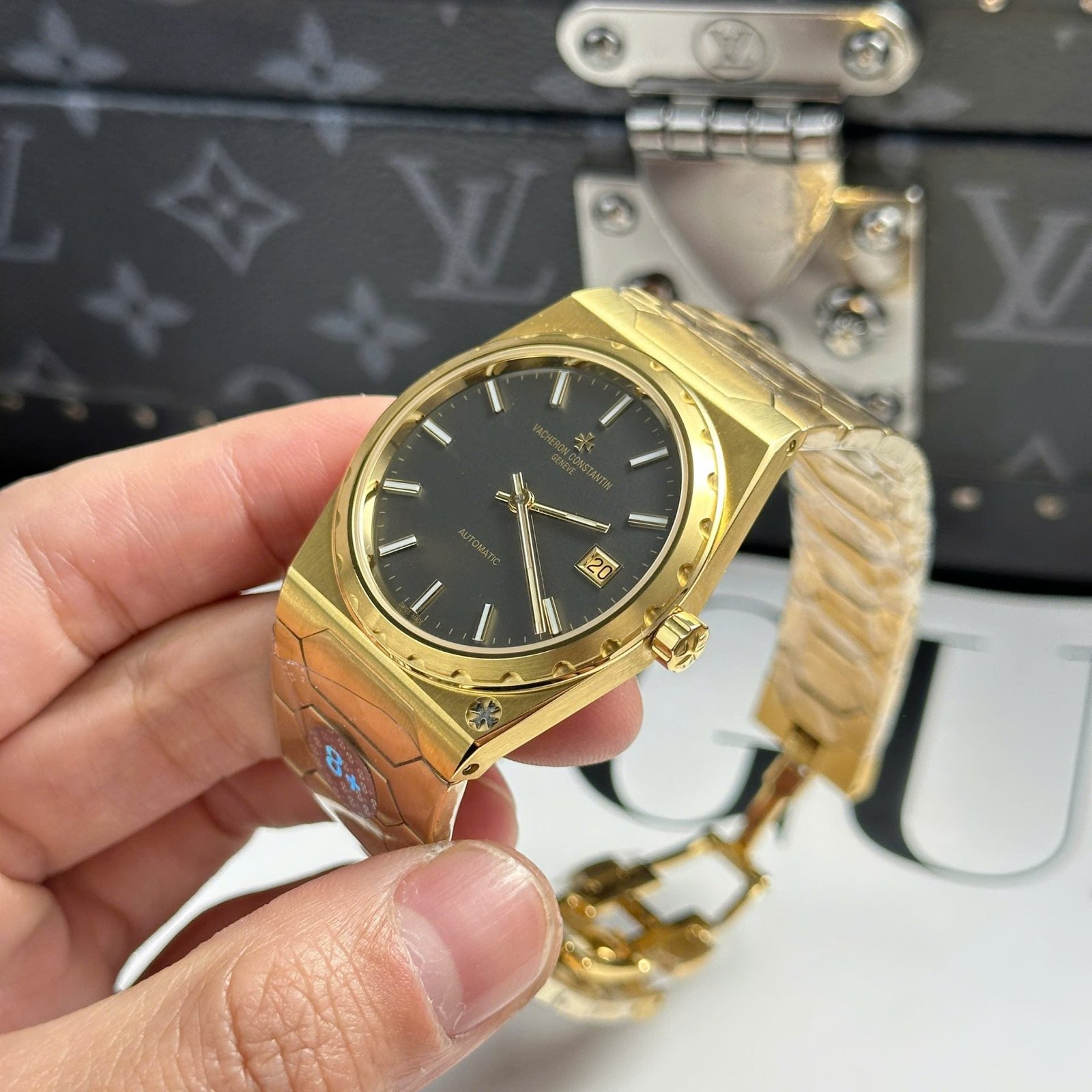 Vacheron Constantin Historiques 222 Watch Dial Black 37mm - Image 4