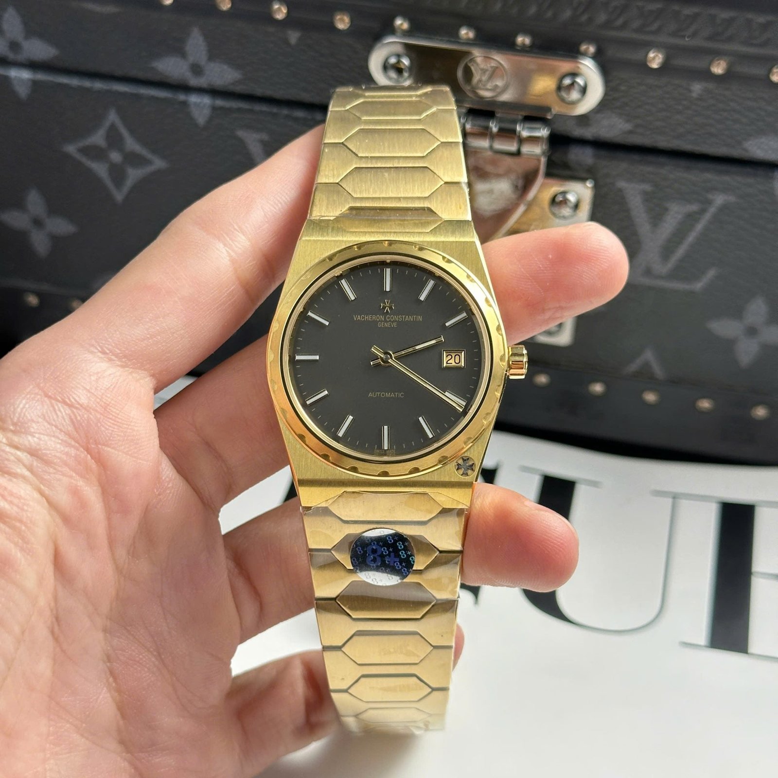 Vacheron Constantin Historiques 222 Watch Dial Black 37mm