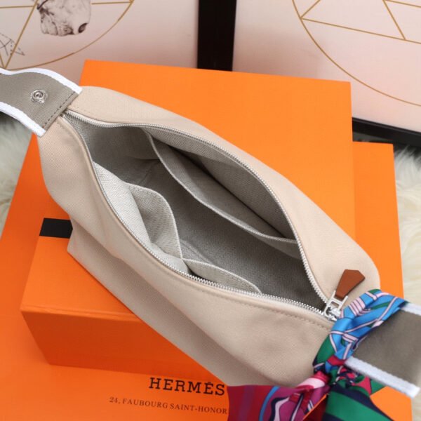 Hermes Bride A Brac Case Beige Bag For Women, Women’s Handbags, Shoulder Bags 9.8in/25cm - Image 8