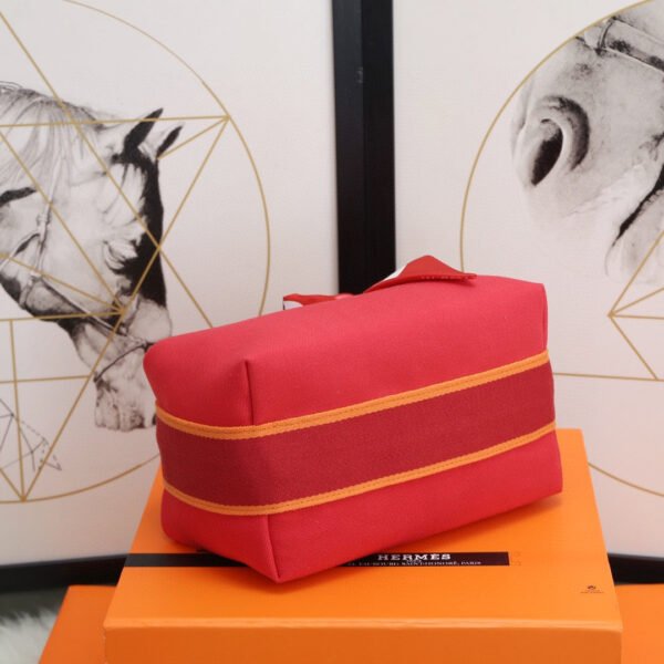 Hermes Bride A Brac Case Red Bag For Women, Women’s Handbags, Shoulder Bags 9.8in/25cm - Image 3