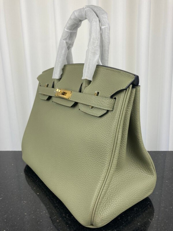 Hermes Birkin Bag 30 Green Moss Toned Hardware Bag For Women, Women’s Handbags, Shoulder Bags 11.8in/30cm - Image 7