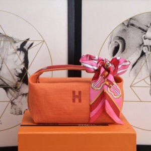 Hermes Bride A Brac Case Orange Bag For Women, Women’s Handbags, Shoulder Bags 9.8in/25cm