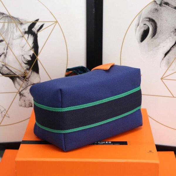 Hermes Bride A Brac Case Dark Blue Bag For Women, Women’s Handbags, Shoulder Bags 9.8in/25cm - Image 7