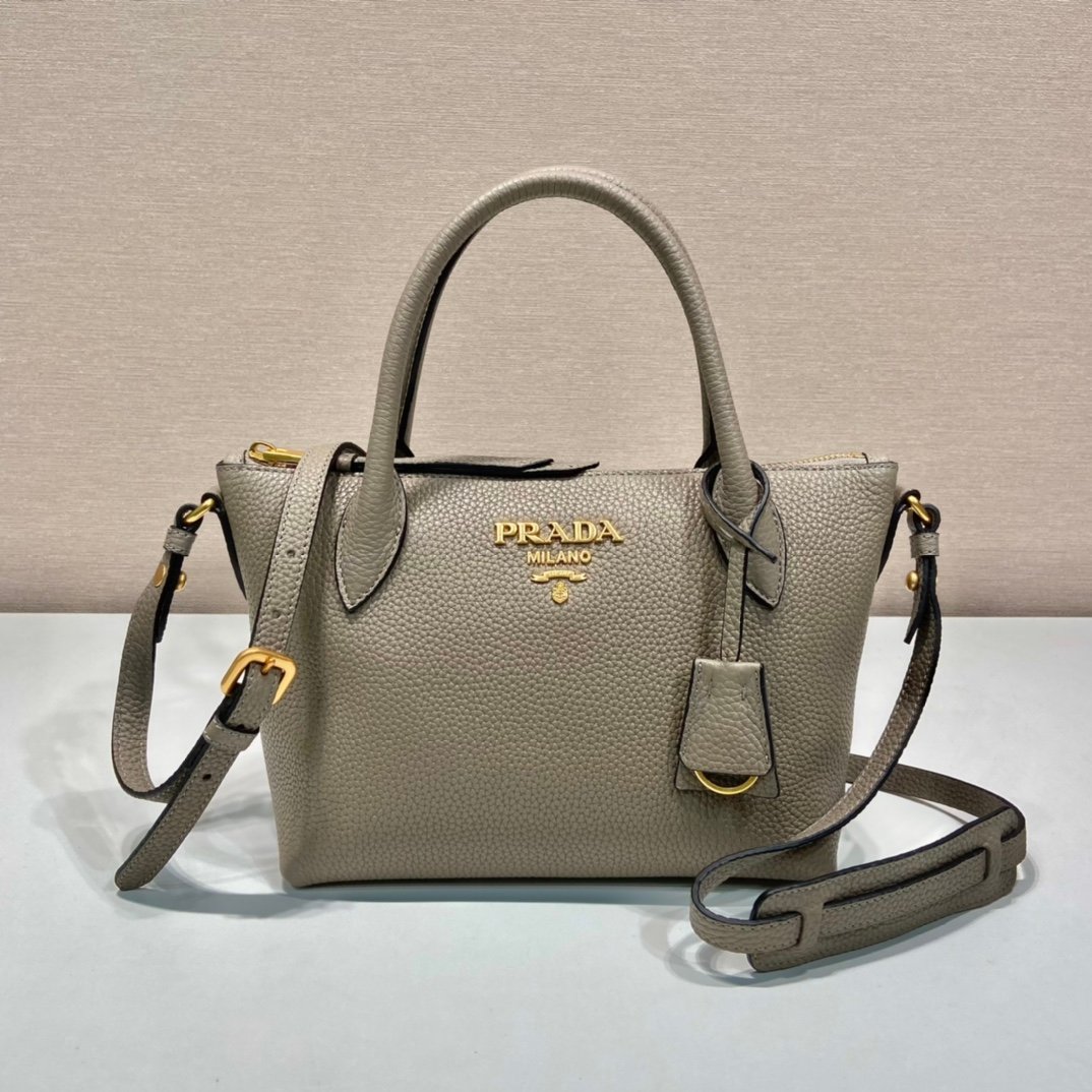 Prada Saffiano Mini Bag Beige For Women, Women's Bags 9.4in/24cm