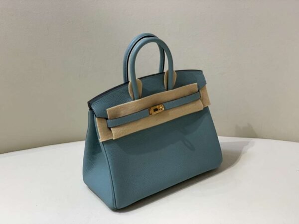 Hermes Birkin 25 Beton Togo Jade Green For Women 25cm / 9.8in - Image 4