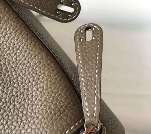 Hermes Lindy Mini Bag Brown For Women, Women’s Handbags, Shoulder And Crossbody Bags 7.5in/19cm - Image 4