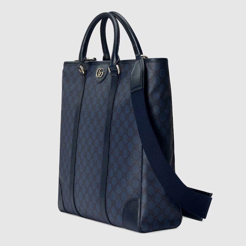 Gucci Ophidia Medium Tote Bag Blue For Women 15in/38cm - Image 7