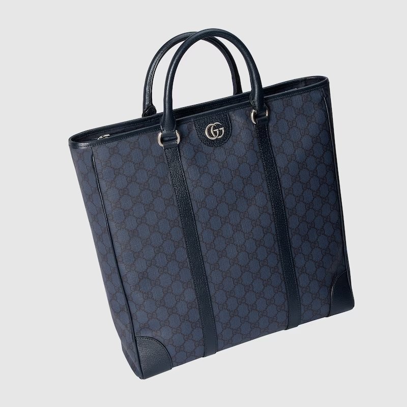 Gucci Ophidia Medium Tote Bag Blue For Women 15in/38cm - Image 6