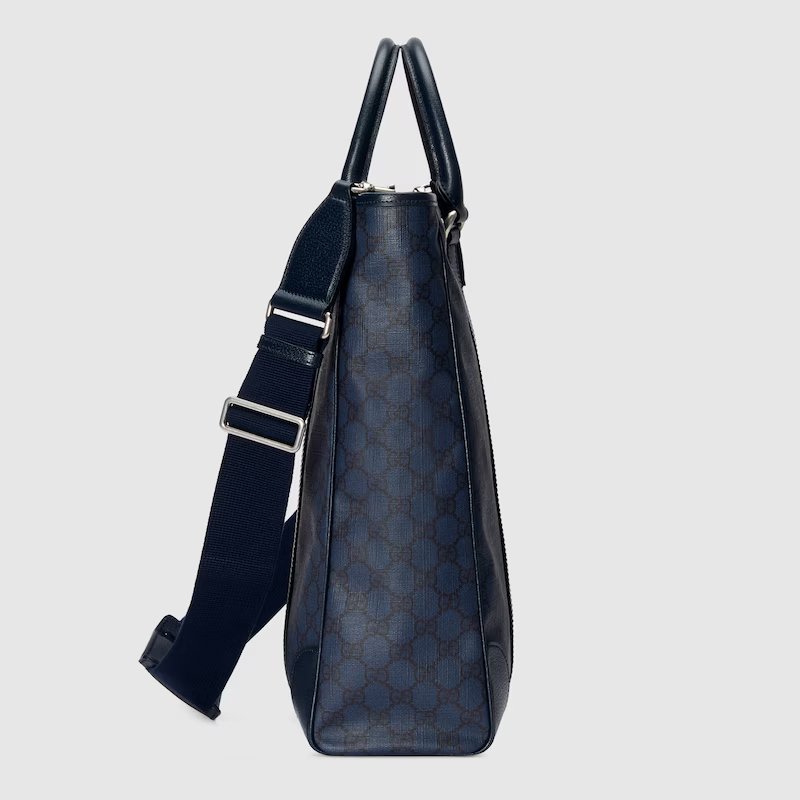 Gucci Ophidia Medium Tote Bag Blue For Women 15in/38cm - Image 4