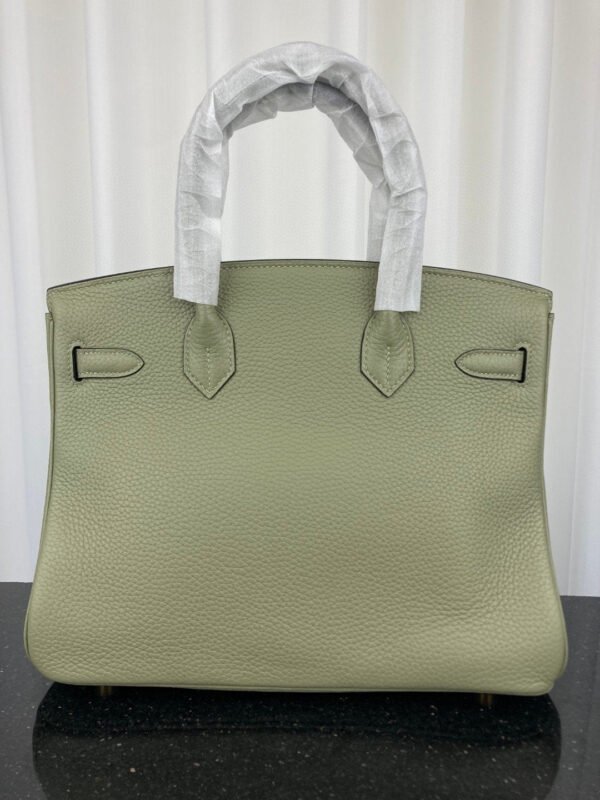 Hermes Birkin Bag 30 Green Moss Toned Hardware Bag For Women, Women’s Handbags, Shoulder Bags 11.8in/30cm - Image 3